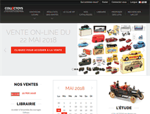 Tablet Screenshot of collectoys.fr